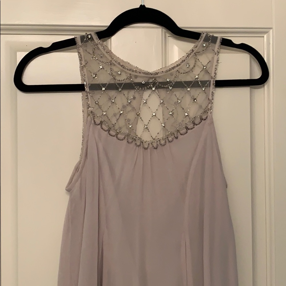 Beaded mini dress
